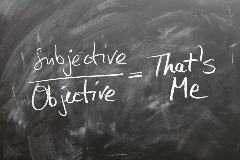 Subjectivity Objectivity Philosophy  - geralt / Pixabay